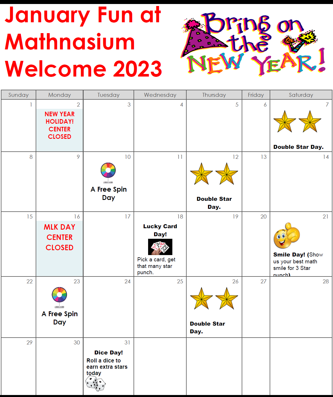 Events Mathnasium