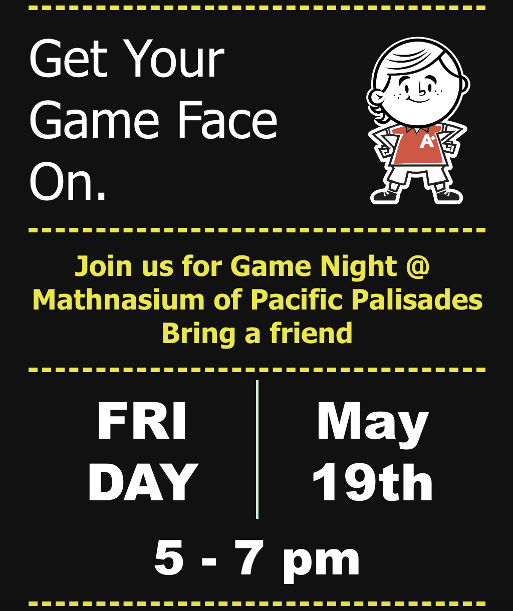 Community events with Pacific Palisades Mathnasium